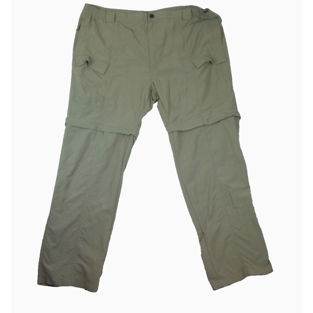 World Wide Sportsman 2XL Convertible Pants Beige Adult Fish Outdoor